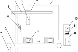 动力锂电池正负极安装防错视觉检测装置