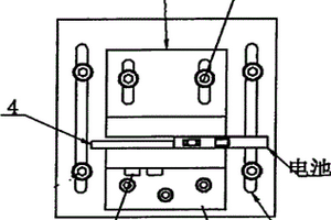 锂离子电池镍铝带焊接定位装置
