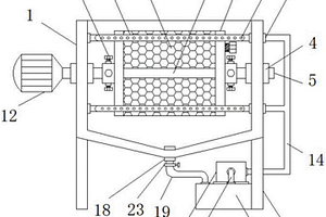 便于清理的锂电池回收用洗渣装置