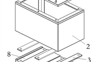 带配重的叉车锂电池PACK箱体结构