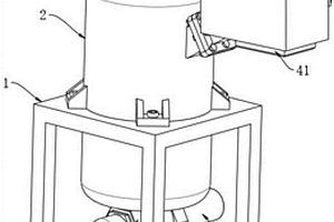 锂电池负极材料加工用混合装置