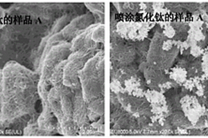 锂电池表面沉积氮化钛的高镍三元正极极片制备方法