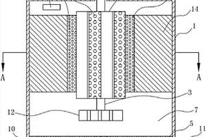 用于箱式萃取法从盐湖卤水提锂的萃取槽强化混合室