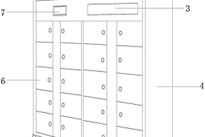 便于更换电池组件的锂电池换电柜