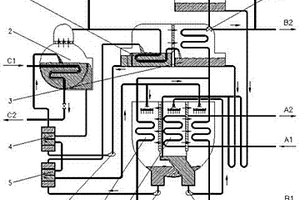 可变效的溶液倒串联型溴化锂吸收式制冷热泵机组