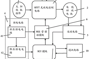 太阳能路灯老化测试锂电池容量电能回收系统