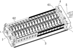 电芯受力平衡式锂电池化成夹具