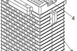 新型方形锂电池标准化模组封装壳体及PACK方法