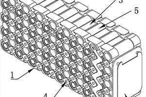 自行车锂电池相变热管理组装结构