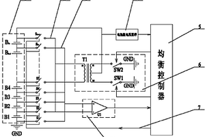 动力锂离子电池的主动均衡系统及均衡方法