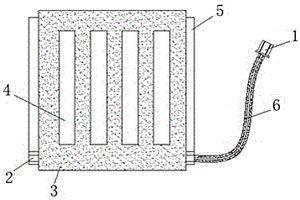 软包聚合物锂电池组的连接结构