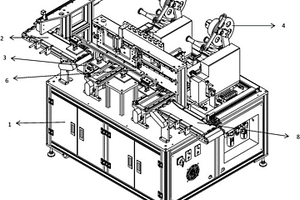锂电池双工位贴胶机