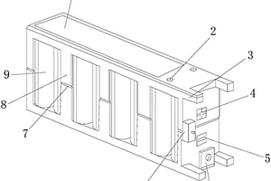 锂电池固定安装结构
