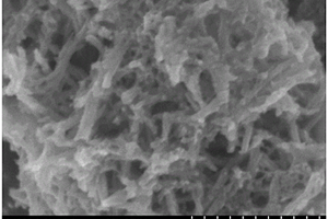 二氧化硅碳复合纳米纤维锂离子电池负极材料及制备方法