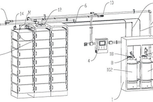 锂电池储能的多重防护消防系统