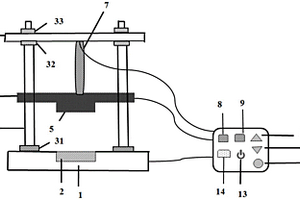 锂离子电池隔离膜用的热压装置