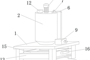 锂电材料生产用原料混合装置