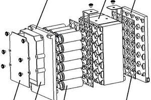 锂离子动力电池液体冷却结构