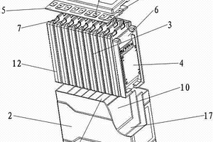 锂离子电池模块结构