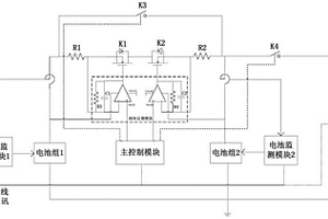 锂离子电池组的并联控制装置