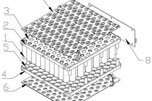 集成电压温度采集的锂离子电池组汇流排