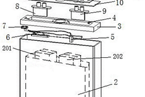 智能锂离子电池封装结构
