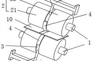 锂离子电池极片辊压装置