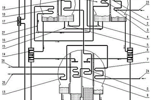 可变效两级型制取热水的第二类溴化锂吸收式热泵机组