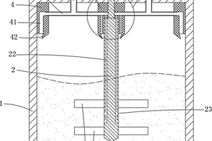 锂离子搅拌免刮缸装置