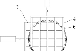 锂离子电池电极材料料仓梳齿除铁装置