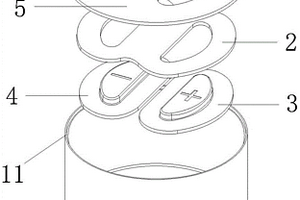 微型圆柱锂电池用封装结构