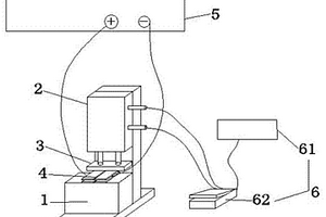 聚合物锂离子电芯内阻电压检测夹具