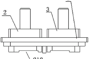 集成锂离子蓄电池的单体盖结构