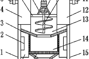 立式锂电池正极粉末材料的连续混合设备
