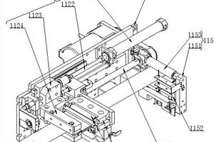 用于圆柱锂电池制片卷绕一体机的机械手送极片装置