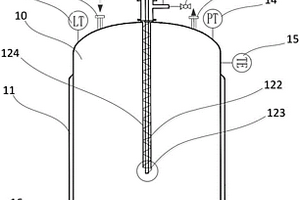 用于合成六氟磷酸锂的高效合成装置