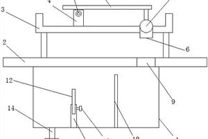 锂电池正极材料预烧炉的排水结构