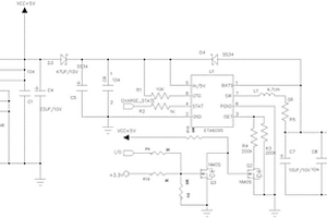 关机扩流锂电池充电电路