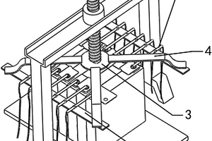 用于检测锂电池母排与电芯极柱间焊缝连接质量的装置