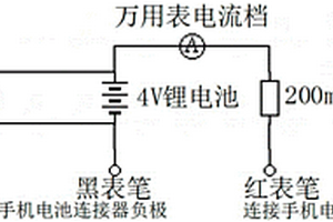 便携式手机电流检测工具