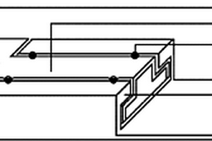 阶梯型铝极耳与电路板导电片的连接件