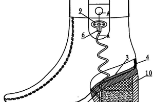 充电式电加热保暖鞋