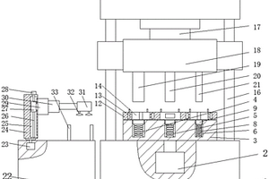 锂电池壳体冲压机床用拉伸装置