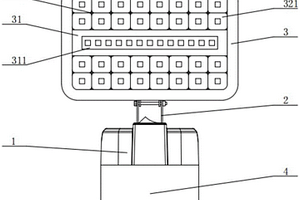 电池分离式便携LED灯具