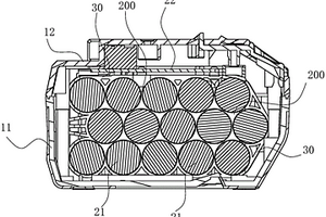 电动工具用大容量电池包结构