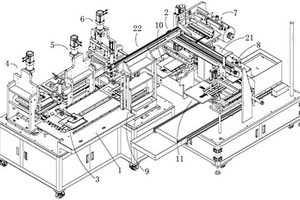 软包电池顶边、侧边和底边封装贴膜一体机