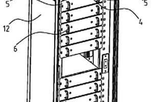 串联式锂离子储能电池柜结构