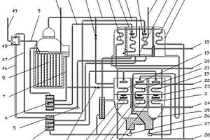 带烟气换热器的二段式烟气热水型溴化锂吸收式制冷机