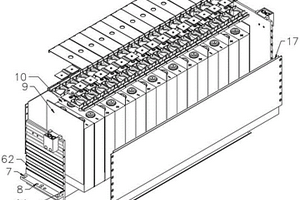 动力锂离子电池模块结构