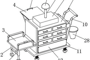 电动移动式护理工作车